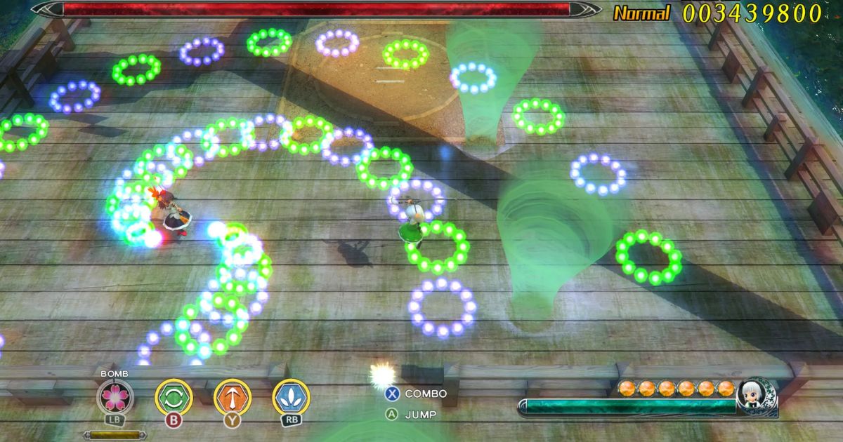 Touhou Blossom Blade Remaster Gameplay