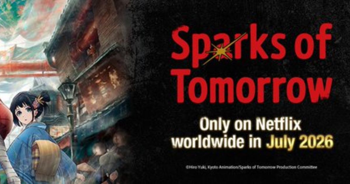 rilis anime Sparks of Tomorrow netflix